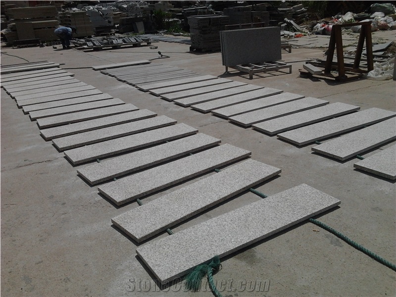 G364 Granite Steps, Cherry Flower, G364 Pink Granite Steps