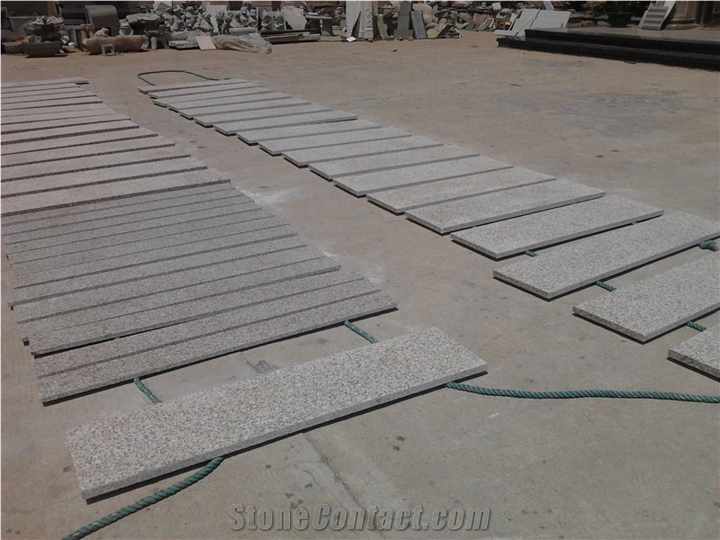 G364 Granite Steps, Cherry Flower, G364 Pink Granite Steps
