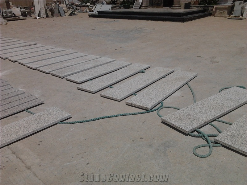 G364 Granite Steps, Cherry Flower, G364 Pink Granite Steps