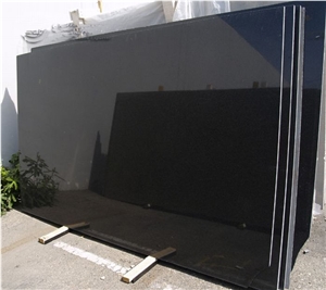 China Absolute Black Granite Slabs