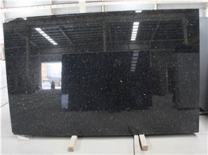 Black Galaxy Granite Slab