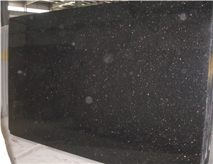 Black Galaxy Granite Slab