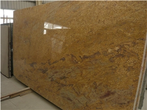 Madura Gold Granite Slab, India Yellow Granite