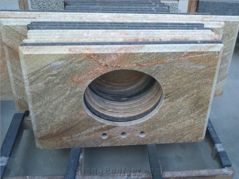 Granite Vanity Tops with Sink Cut Out