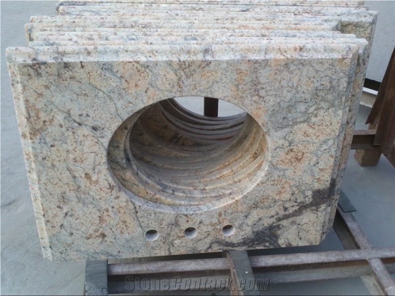 Granite Vanity Tops with Sink Cut Out