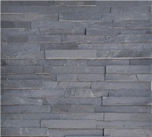 Black And Grey Slate Culture Stone Thin Stone Veneer Black And Grey Slate Culture Stone Thin Stone Veneer