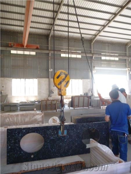 Blue Pearl Vanity Tops