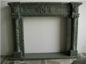 Green Fireplace