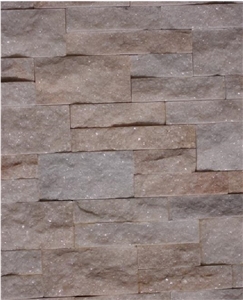Pink Quartutz Flexible Stone Veneer Culture Stone