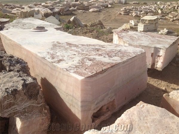 Persian Pink Onyx Block, Iran Pink Onyx