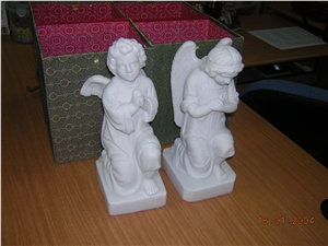 Angel Statue, Angel Carving, Hunan White Marble Statue