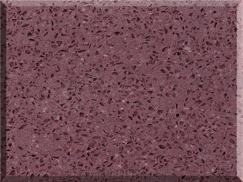 New Purple Red Quartz Stone