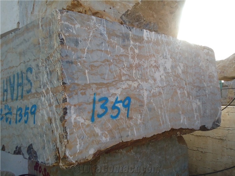 Black Gold Marble Block Michelangelo