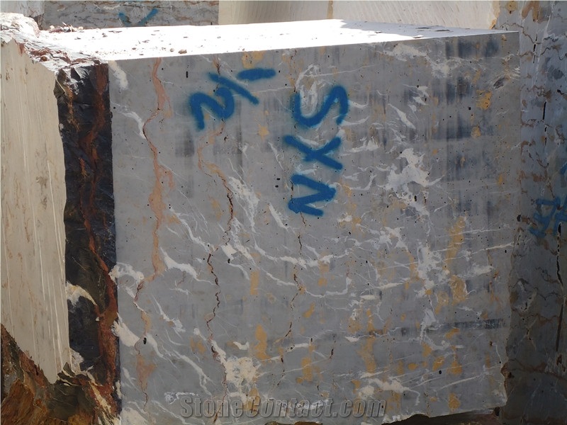 Black Gold Marble Block Michelangelo