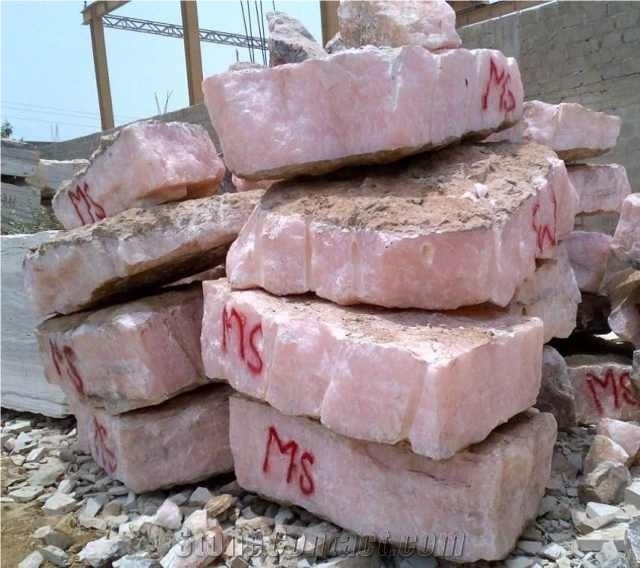 Pink Onyx Blocks