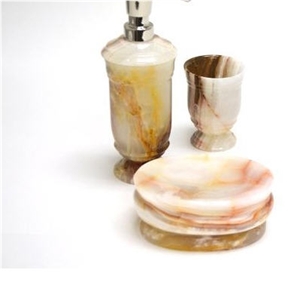 Pakistan White Onyx Soap Dish