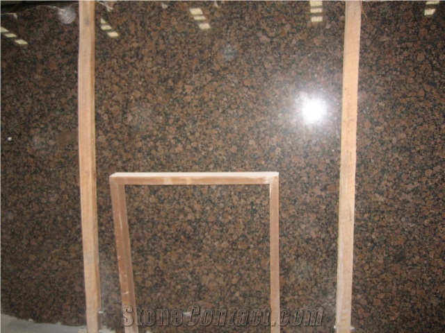 Baltic Brown Polished Granite Slab