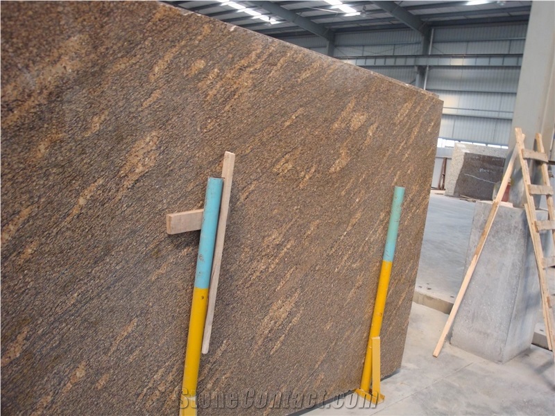 Giallo California Polished Granite Slab