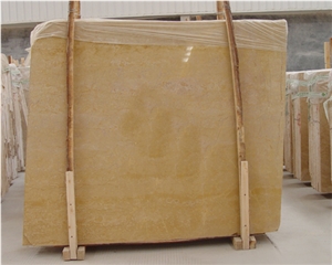 Gold Imperial Polished Marble Slab