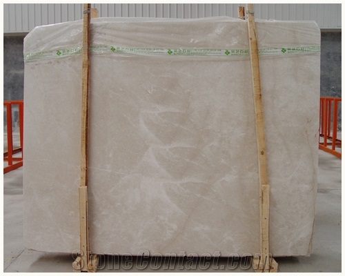 Moon Cream Polished Marble Slab
