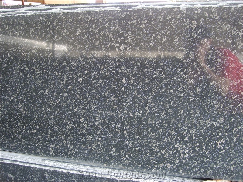 Starry Black Polished Granite Slab