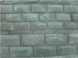 Green Slate Mushroom Stone
