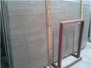 Coffee Wooden Marble Slabs, Coffee Wood Grain Marble
