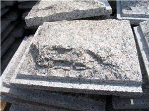 Granite Mushroom Stone for Walling, G641 Grey Granite Mushroom Stone