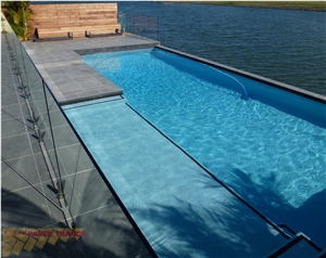 Vietnam Grey Blue Stone Pool Coping