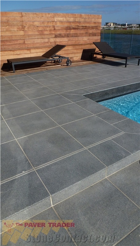 Vietnam Grey Blue Stone Pool Coping