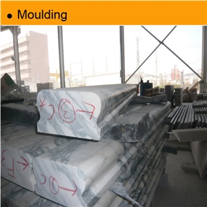 Arabescato White Marble Moulding