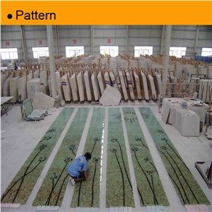 Unique Glass Mosaic Waterjet Wall Tile