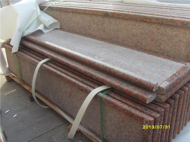 Maple Red G562 Granite Step Stair