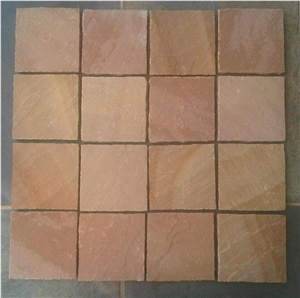 Modak Pink Sandstone Paving Set