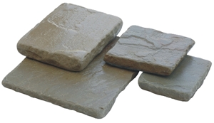 Raj Green Cobbles, Raj Green Sandstone Cobbles Raj Green Cobbles, Raj Green Sandstone Cobbles