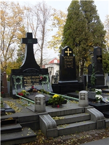 Absolute Black Granite Tombstones