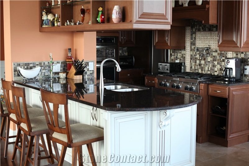 Tan Brown Granite Countertop
