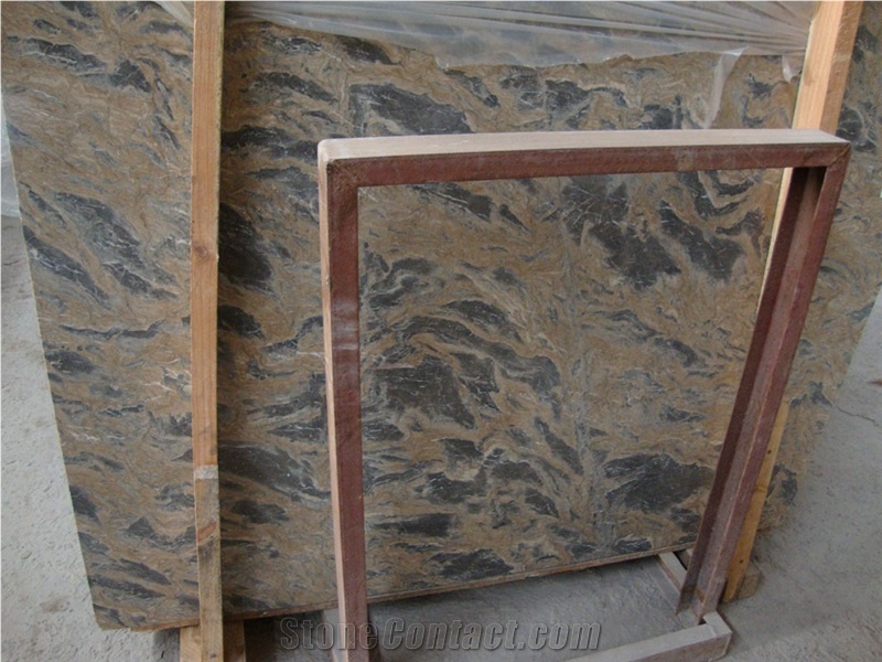 Apollo Gold Mocca Marble Slabs & Tiles