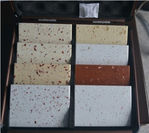 Multi Colors Mixed Quartz Stone with Clear Texture