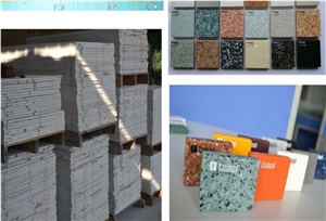 Polyester Faux Rock Wall Stone Modified Acrylic Sh