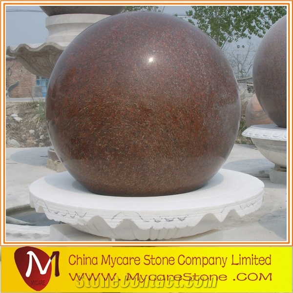 Natural Beige Granite Fountain