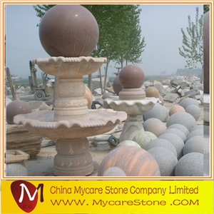 Natural Beige Granite Fountain