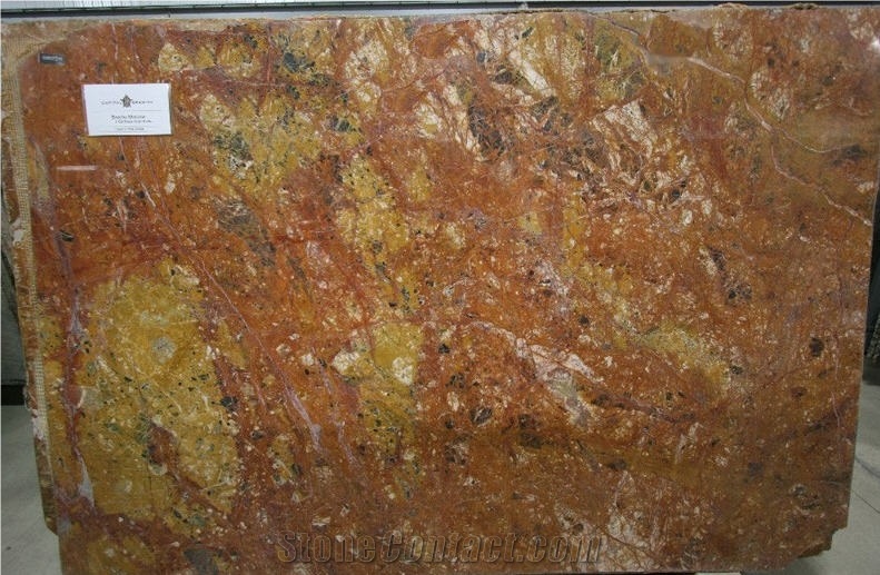 Breche Meduse Marble 2 cm Slabs, Breche De Medous Marble Slabs