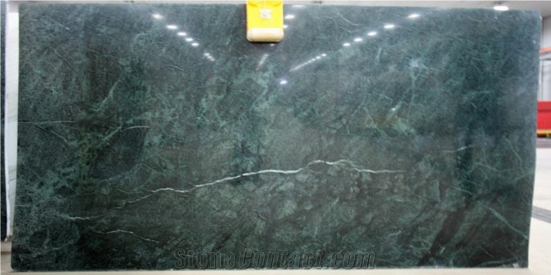 Verde Serpentine Marble Slabs, Verde Cesana Marble Slabs