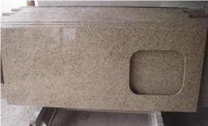 G687 Granite Kitchen Countertop, Peach Blossom Granite,China Red Granite Kitchen Countertops