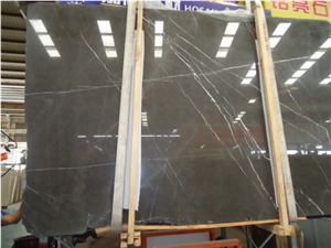 Pietra Gray Marble Slabs, Iran Grey Marble
