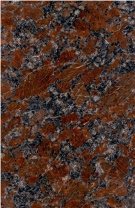 Rosso Santiago Red Granite Slabs