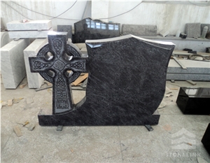 Bahama Blue Head Stone, Granite Monument Bahama Blue Head Stone, Granite Monument