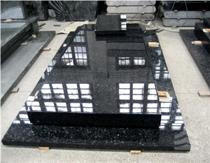 Blue Pearl Granite Monument, Blue Granite Tombston