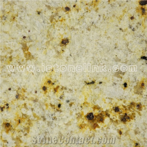 Colonial Cream, Brushed Granite Slab